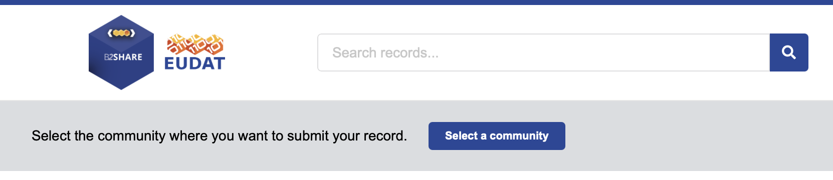 select a community